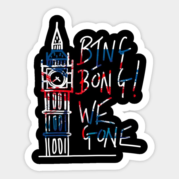 Brexit Day Today Sticker by lovelifetriumph